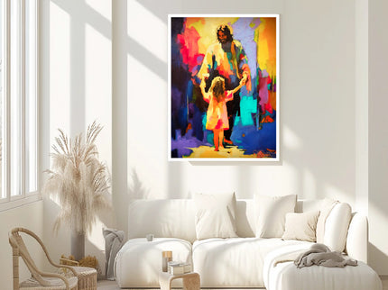"Dancing With Jesus" Giclée Canvas Print
