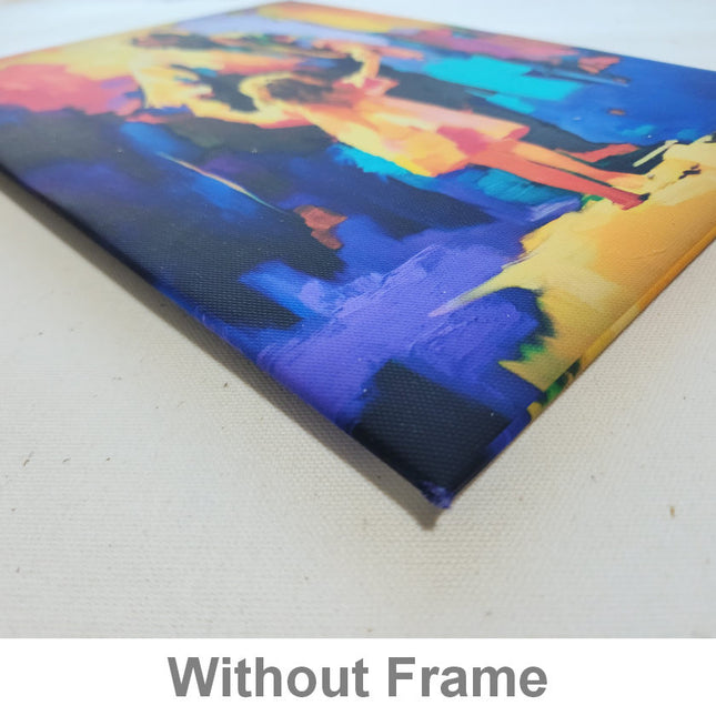 "Dancing With Jesus" Giclée Canvas Print