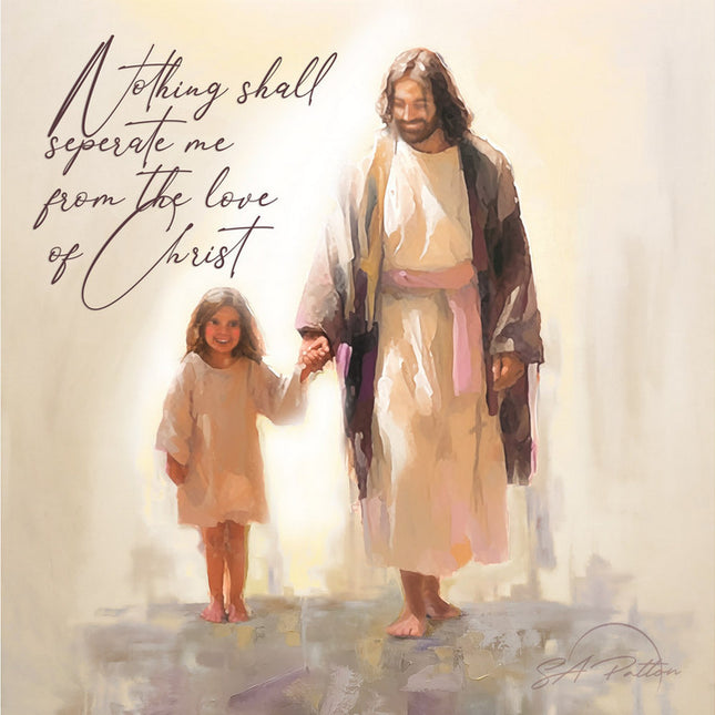 Nothing Shall Separate me (Girl) Canvas print