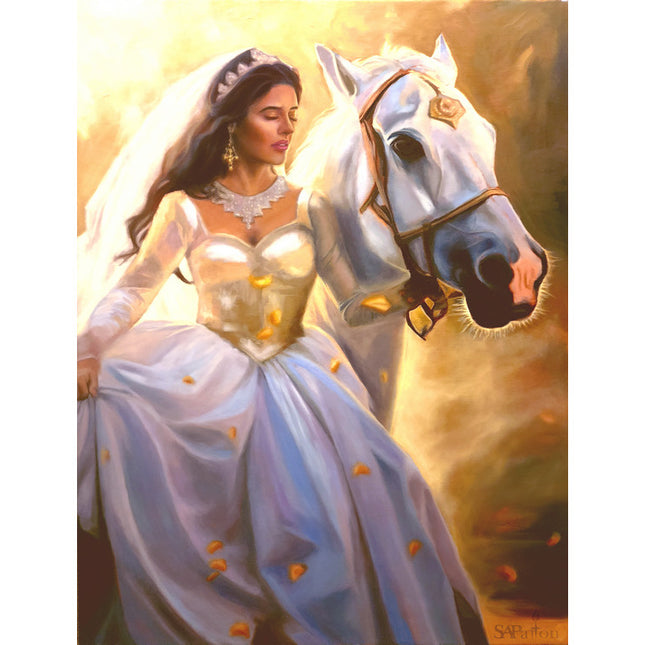 "The Bride" Giclée Canvas Print