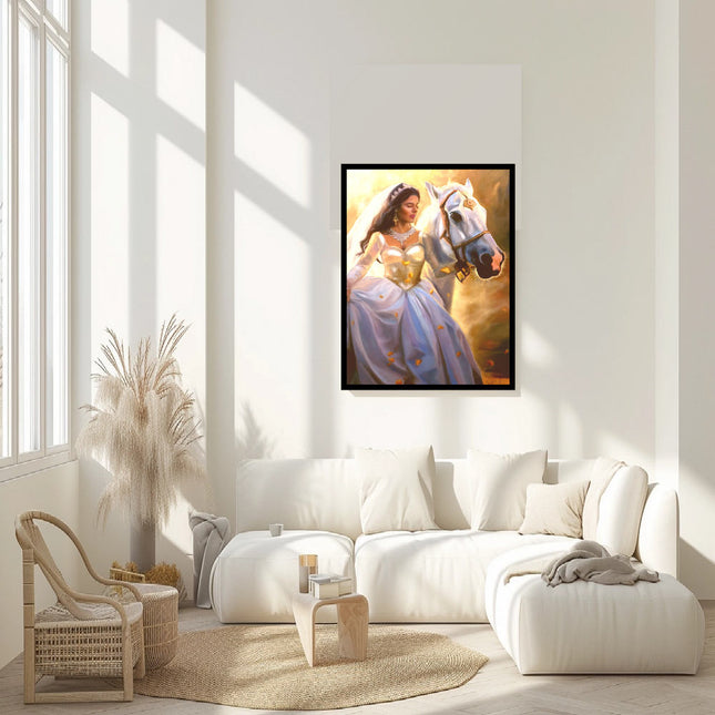 "The Bride" Giclée Canvas Print