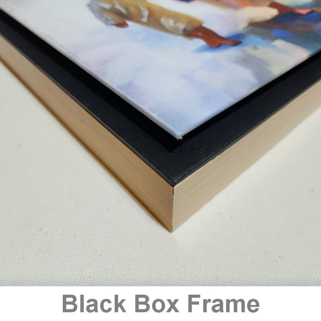 He Will Never Leave Me Canvas Giclée Print