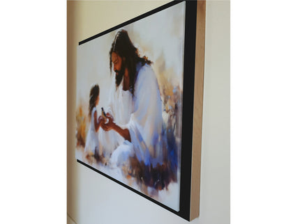 His Eye is on the Sparrow Canvas Print