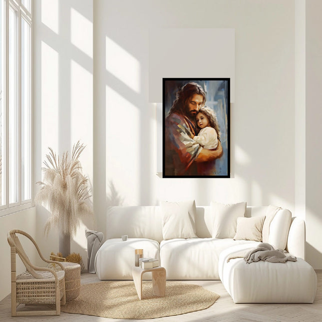 "His Little Pearl" Giclée Canvas Print