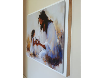 His Eye is on the Sparrow Canvas Print
