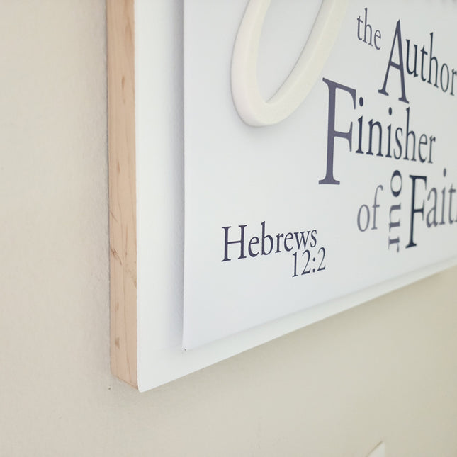 "Looking Unto Jesus" 3D wall art