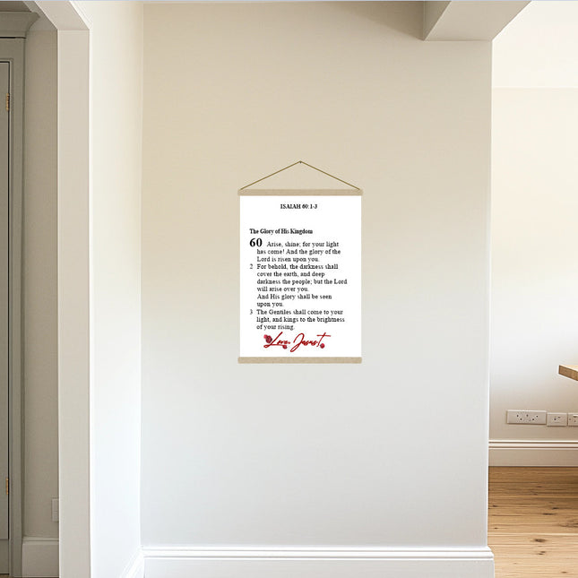 "Arise and Shine" Tapestry