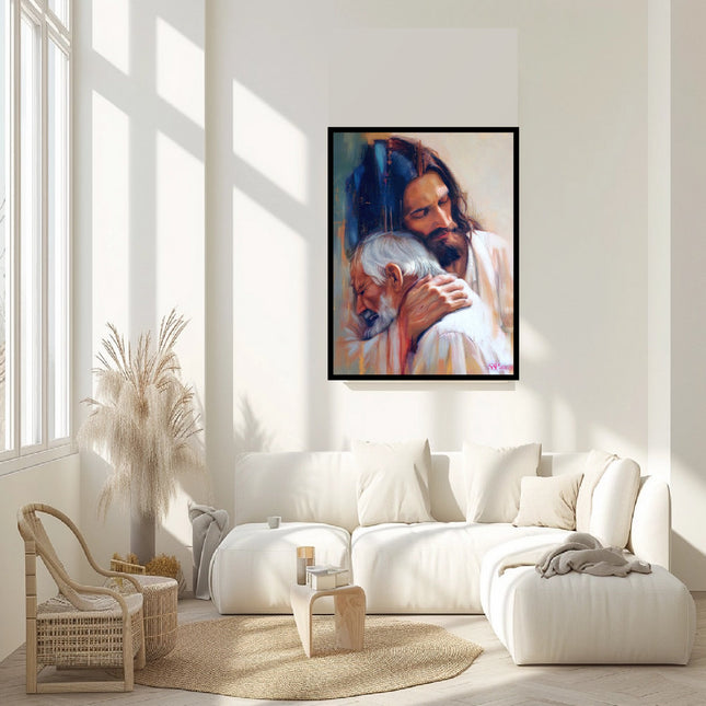 "By His Wounds" Giclée Canvas Print