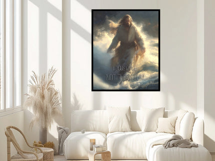 Focus on Me Not the Storm Canvas