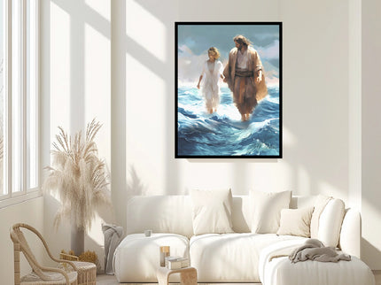 "Walking By Faith" Giclée Canvas Print