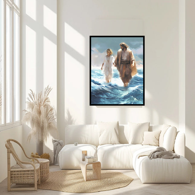 "Walking By Faith" Giclée Canvas Print