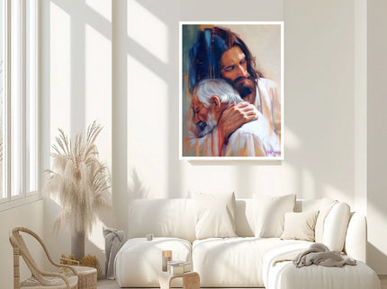"By His Wounds" Giclée Canvas Print