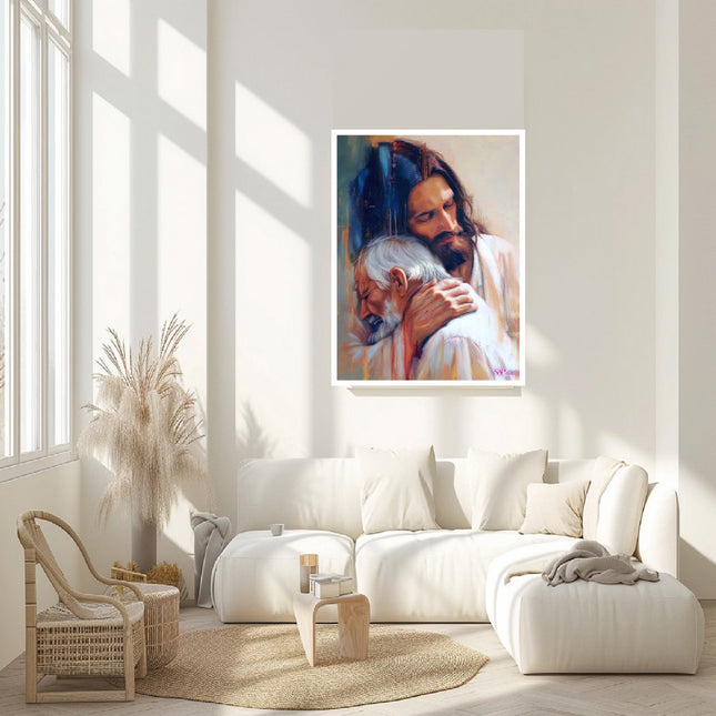 "By His Wounds" Giclée Canvas Print