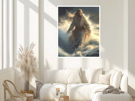 Focus on Me Not the Storm Canvas