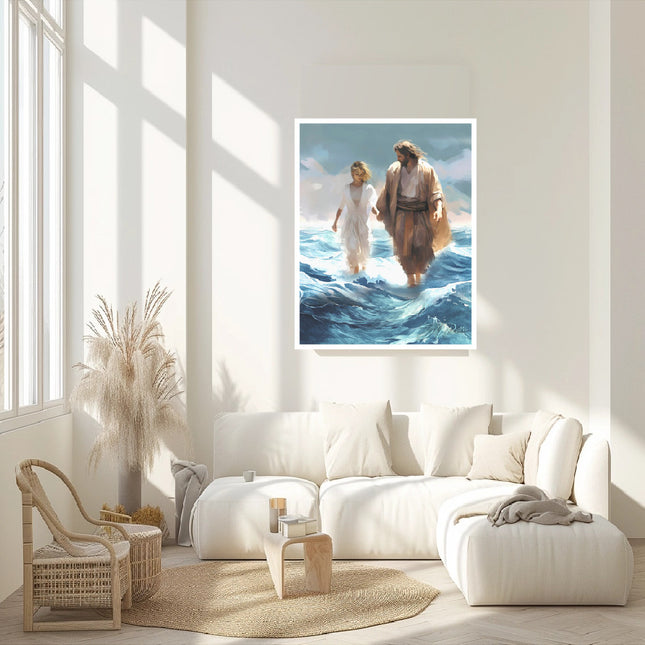"Walking By Faith" Giclée Canvas Print