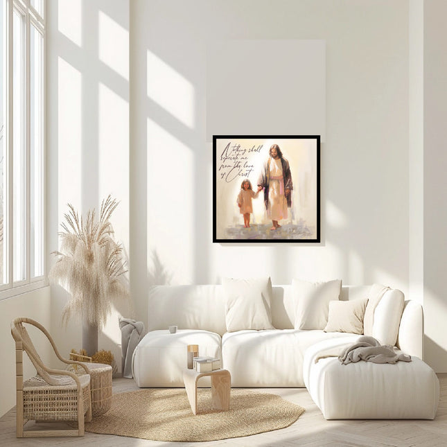 Nothing Shall Separate me (Girl) Canvas print