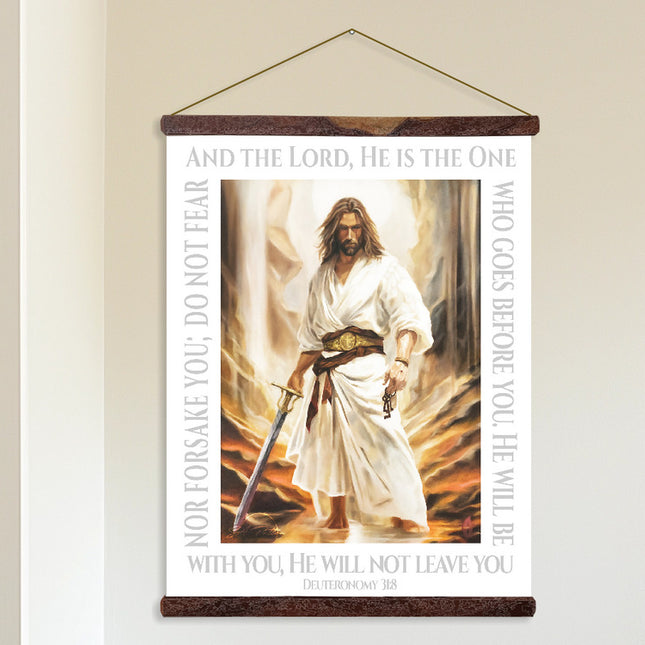 "He Will Not Leave You" Tapestry