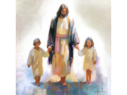 He Will Never Leave Me Canvas Giclée Print