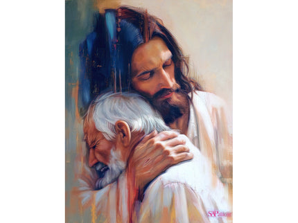 "By His Wounds" Giclée Canvas Print