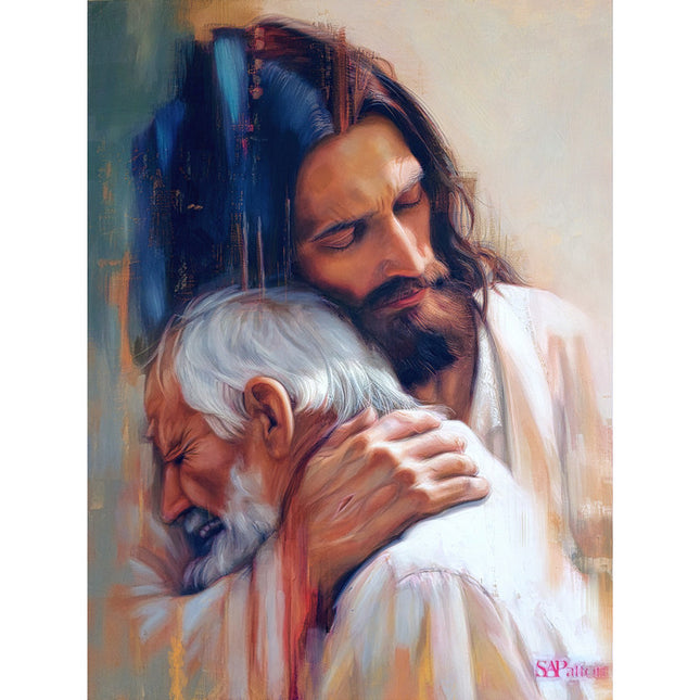 "By His Wounds" Giclée Canvas Print