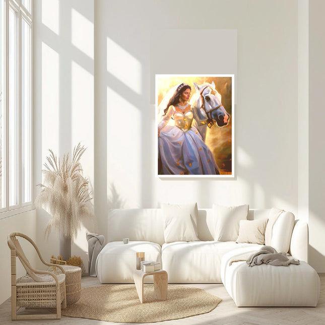 "The Bride" Giclée Canvas Print