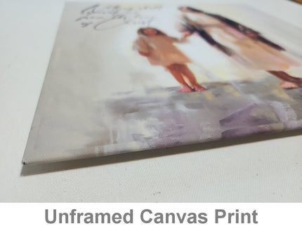 Nothing Shall Separate me (Girl) Canvas print