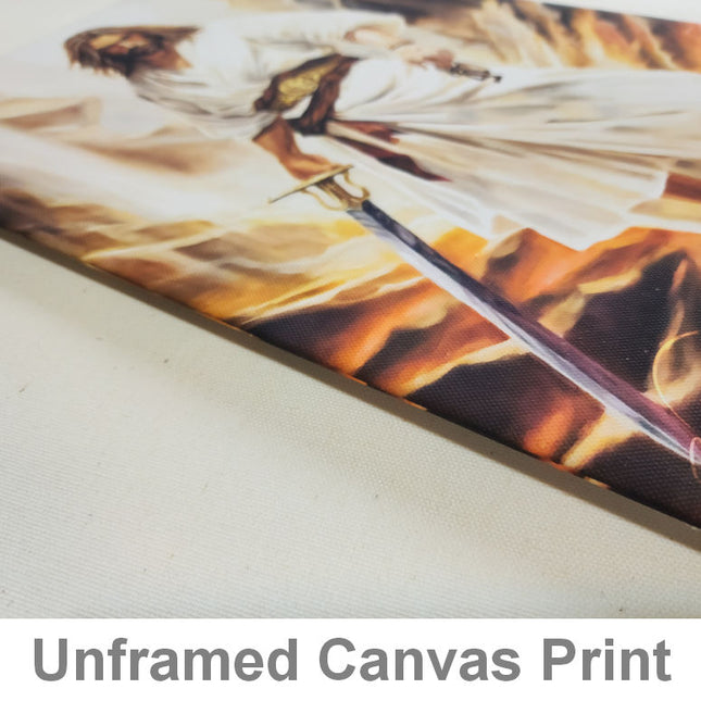 "Joshua" Canvas Giclée Print