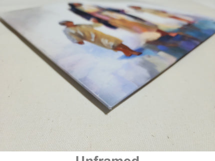 He Will Never Leave Me Canvas Giclée Print