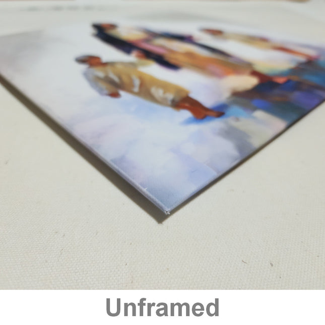 He Will Never Leave Me Canvas Giclée Print