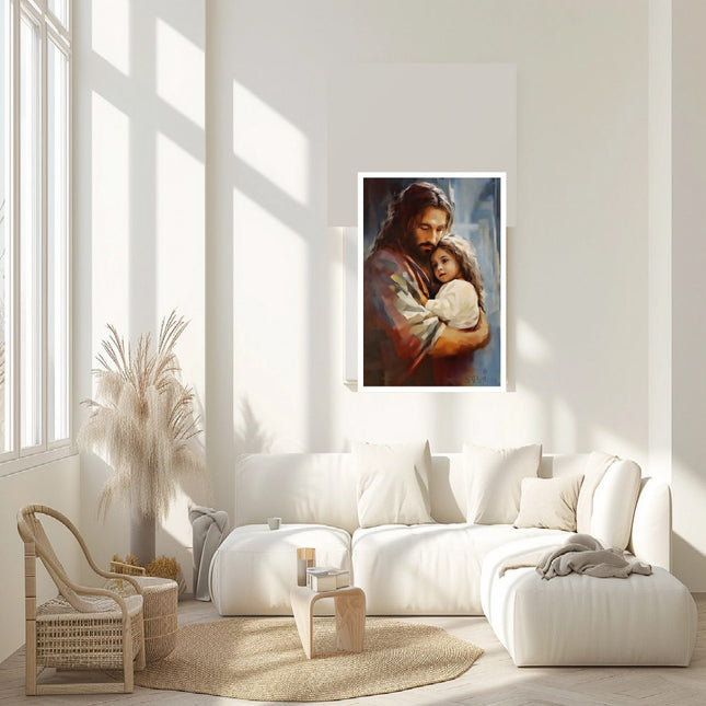 "His Little Pearl" Giclée Canvas Print
