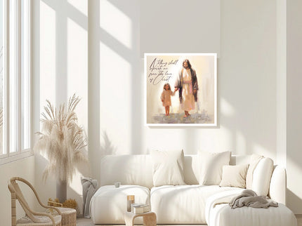 Nothing Shall Separate me (Girl) Canvas print
